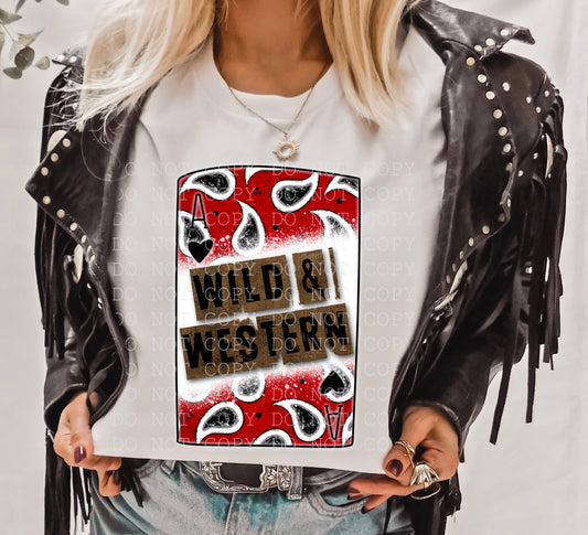 Wild & Western Paisley Pattern Digital Download
